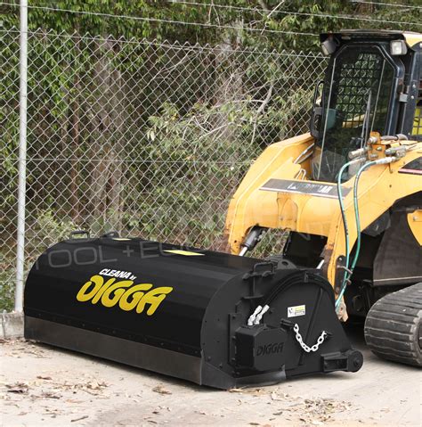 sweeper bucket skid steer|sweeper attachment for skid steer.